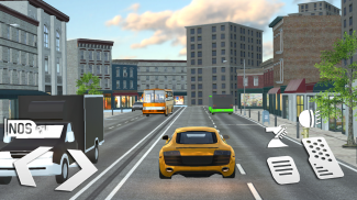 R8 Car Highway Traffic Racing screenshot 4