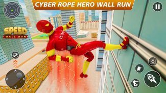 Cyber Rope Hero in Spider Game screenshot 1