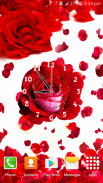 Rose Flower Clock screenshot 5