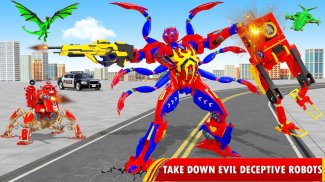 Spider Robot: Robot Car Games screenshot 7