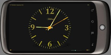 Nice Night Clock with Alarm and Light screenshot 0