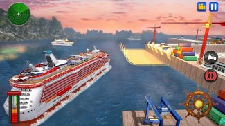 Real Cruise Ship Driving Simul screenshot 1