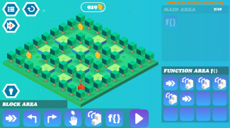 خوارزمية المدينة لعبة الترميز للأطفال مع الحيوانات screenshot 6