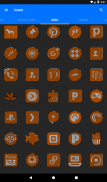 Orange Icon Pack Paid screenshot 18