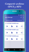 Administrador de audio para WhatsApp , OPUS a MP3 screenshot 5