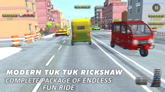 Tuk Tuk Rickshaw -Traffic Race screenshot 12