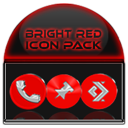 Bright Red Icon Pack Icon