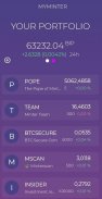 MyMinter - Portfolio and cryptocurrency tracker screenshot 2