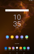 Galaxy S9 orange | Xperia™ Theme screenshot 8