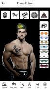 Man Hairstyle Photo Editor screenshot 2