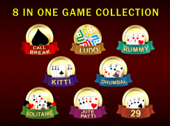 Callbreak, Ludo, Rummy, 29 & Solitaire Card Games screenshot 2