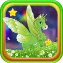 Gleeful Green Unicorn Escape