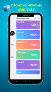 Orologio Mondiale-Ora Mondiale screenshot 4