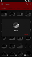 Half Light Black Icon Pack ✨Free✨ screenshot 7