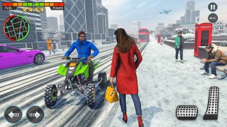 Bike Taxi Games ATV screenshot 9