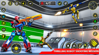 反恐机器人射击游戏：fps射击游戏 screenshot 2