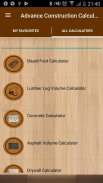 Advance Construction Calculator screenshot 3
