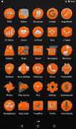 Bright Orange Icon Pack screenshot 14