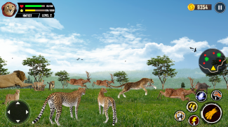 Wild Cheetah Simulator Games screenshot 2