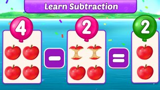 Jogos de Matemática - Adição e subtração, contagem screenshot 3
