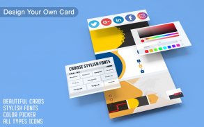 Business Card Maker – Free Employee Card maker screenshot 2