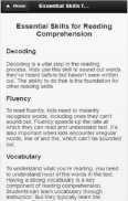 Reading comprehension skills - Offline App screenshot 1