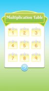 Multiplication Table screenshot 1