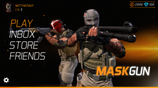 MaskGun Multiplayer FPS: игра-стрелялка бесплатно screenshot 4