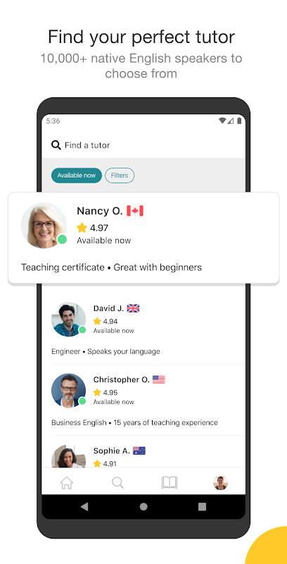 App Cambly: para aprender inglês online onde e quando quiser