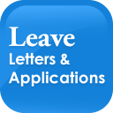 Leave Letters and Applications Icon