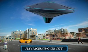 Vôo UFO Simulador Nave especial Ataque Terra screenshot 9