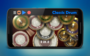 CLASSIC DRUM: барабанная установка screenshot 1
