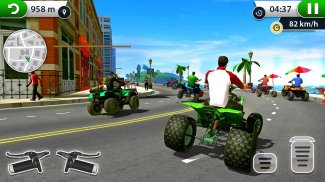 ATV City Traffic Racing Games 2019 screenshot 6