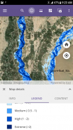 Helmand River (Middle Reach) Flood Hazard Map screenshot 1