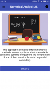 Numerical Methods - Calculator screenshot 0