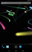 Light Beam Ribbons Live Wallpaper screenshot 0