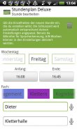 Schedule Deluxe screenshot 1
