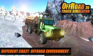 Offroad Truck Driver Simulator 3D:Free 4x4 Game screenshot 2