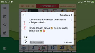 Calendar Malaysia & Holiday screenshot 5