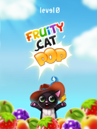 Fruity Cat: bubble shooter screenshot 2