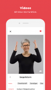 Lina App für Gebärdensprache screenshot 0