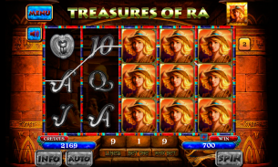 Treasures of RA Slot screenshot 7