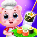 Pig cooking chef recipe