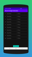 Stock Average Calculator screenshot 3