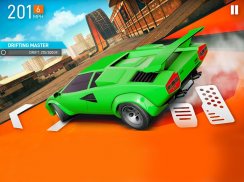 Mega Ramp Stunts Car Racing 3D screenshot 1