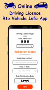 Driving Licence Apply Online screenshot 1