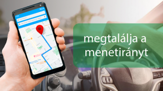 GPS vezetési útvonal navigáció, élő forgalom screenshot 0