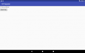 VCF Separator screenshot 1