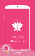 Getaran magis - vibrator, pijat dan musik screenshot 3