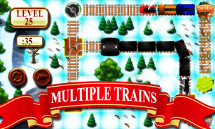 Trains Track Line Builder Maze screenshot 3